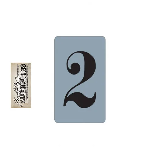 Sizzix Tim Holtz Alterations Texture Trades Embossing Folder Number Two