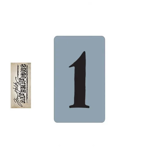 Sizzix Tim Holtz Alterations Texture Trades Embossing Folder Number One