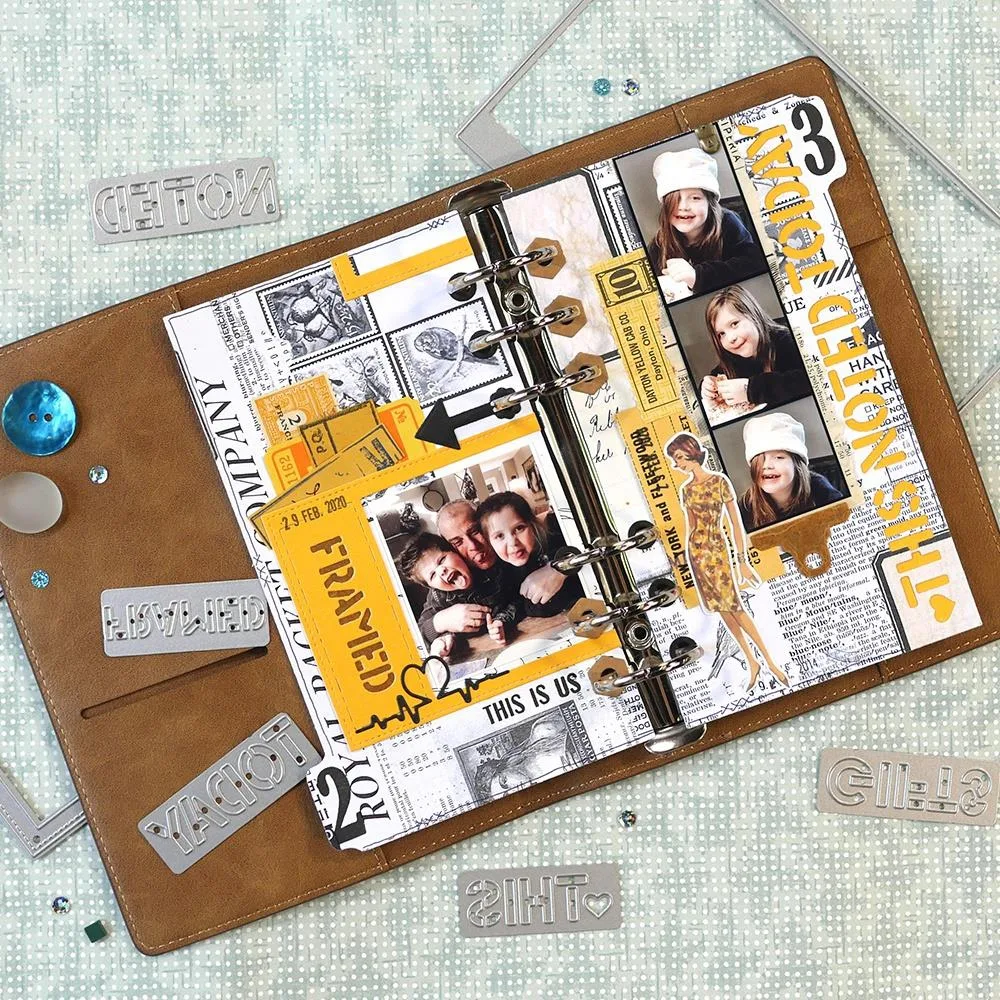 Elizabeth Craft Designs Planner Essentials Sidekick Dies Essentials 1