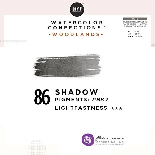Prima Marketing Art Philosophy Refill Pan SHADOW 86 - Woodlands Watercolor Confections