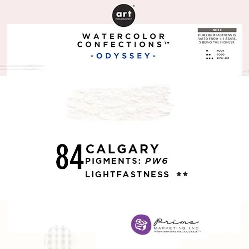 Prima Marketing Art Philosophy Refill Pan CALGARY 84 - Odyssey Watercolor Confections
