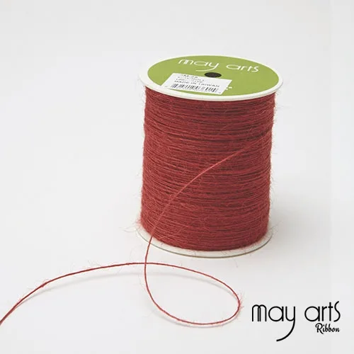 May Arts Jute Burlap String Cord Ribbon Bitter Sweet