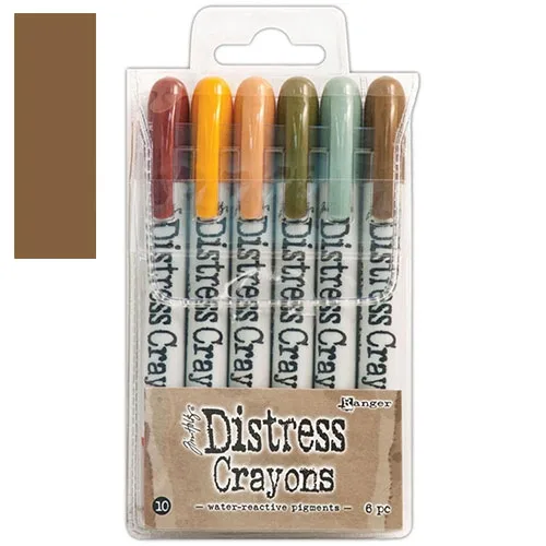 Ranger Tim Holtz set no. 10 Distress Crayon Gathered Twigs