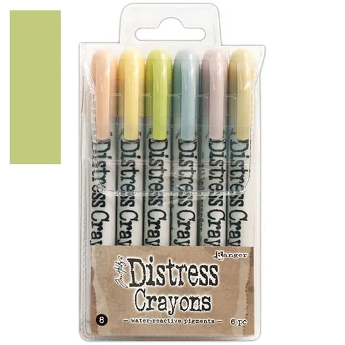Ranger Tim Holtz set no. 8 Distress Crayon Shabby Shutters