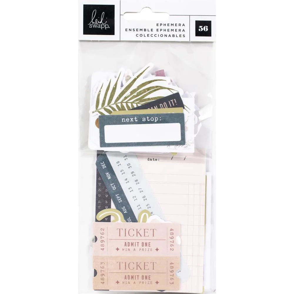Heidi Swapp Ephemera Die Cuts Carefree Collection