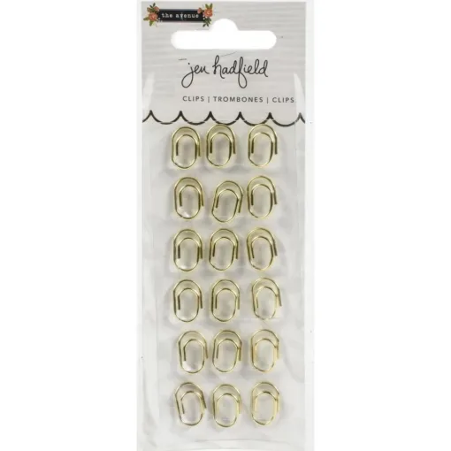 Pebbles Gold Mini Paper Clips The Avenue