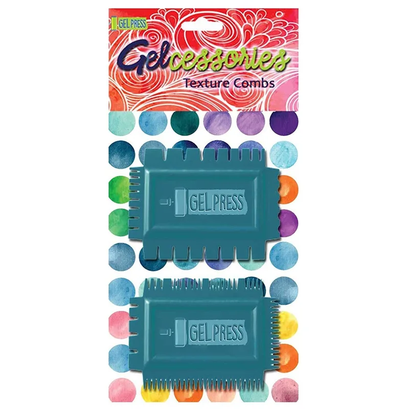 Gel Press Texture Combs