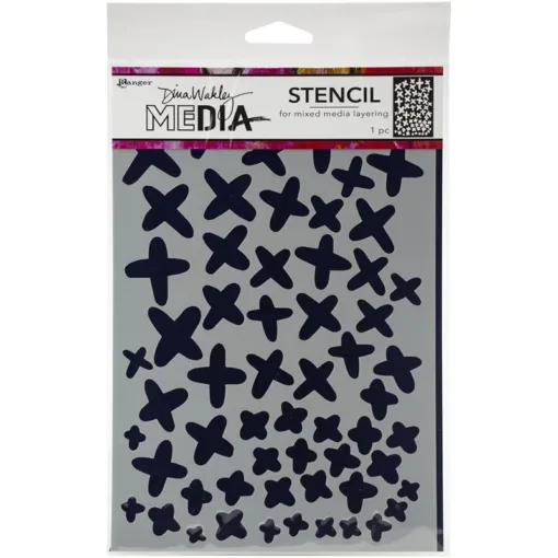 Ranger Dina Wakley Media Stencil Xs 9 x 6 inch