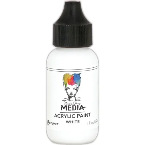 Ranger Dina Wakley Media Acrylic Paint White 1oz