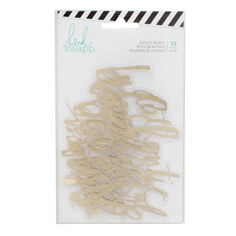 Heidi Swapp Acetate Words Magnolia Jane Collection