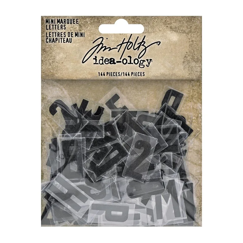 Advantus Idea-ology Mini Marquee Letters by Tim Holtz