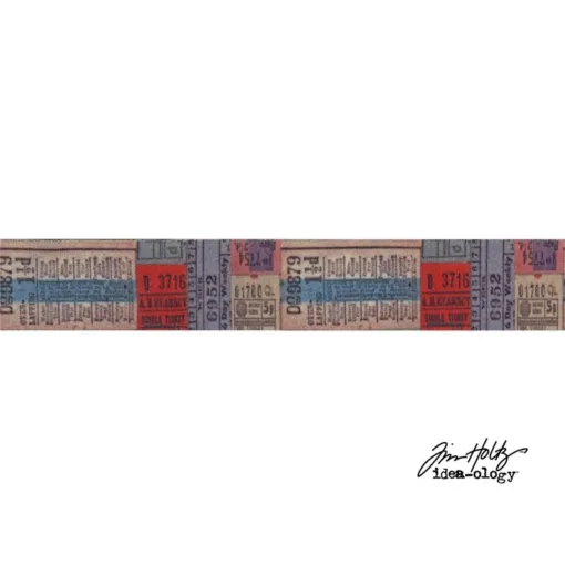 Advantus Idea-ology Linen Tape Agenda Tags by Tim Holtz.