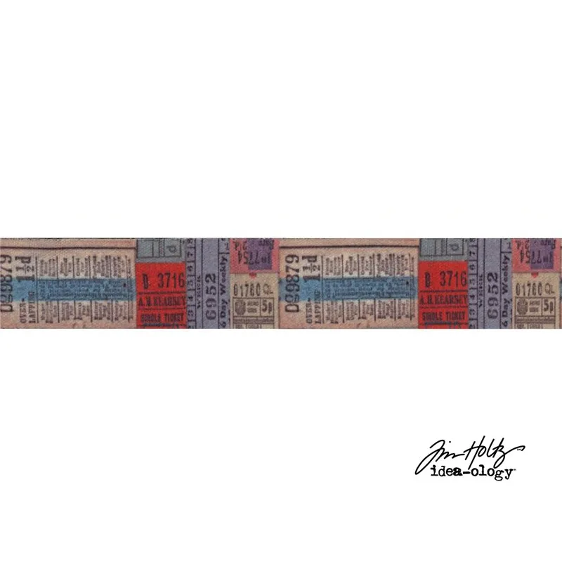 Advantus Idea-ology Linen Tape Agenda Tags by Tim Holtz