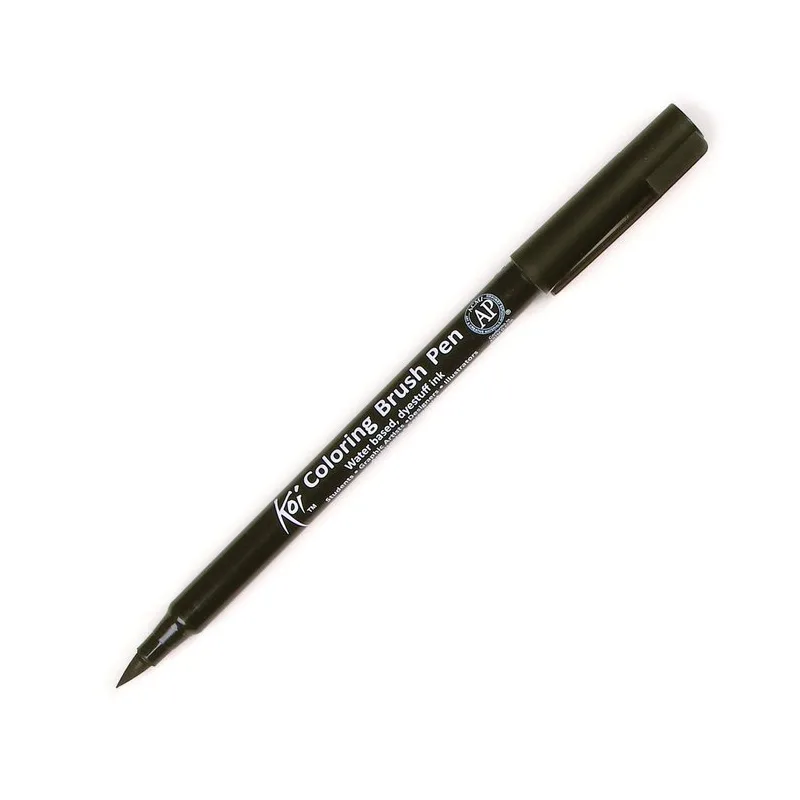 Sakura Koi Coloring Brush Pen Black