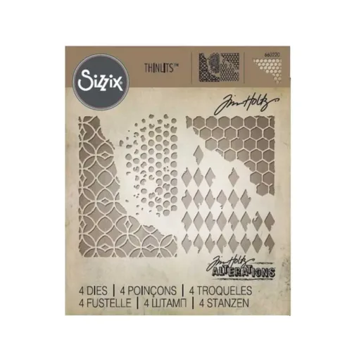 Sizzix Tim Holtz Thinlits Dies Mixed Media 1
