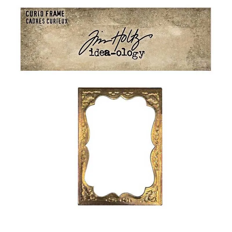 Advantus Idea-ology Curio Metallic Large Bookboard Frame by Tim Holtz